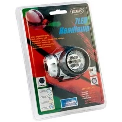 Фонарик налобн. 7 светодиодов